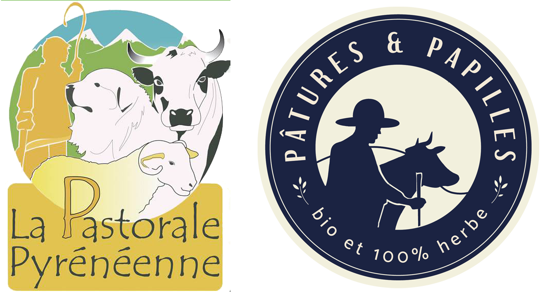 logo pastorale pyrénéenne - paturages & papilles